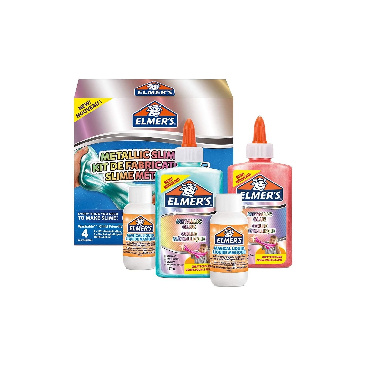 Elmer'S Metalik Slime Kit