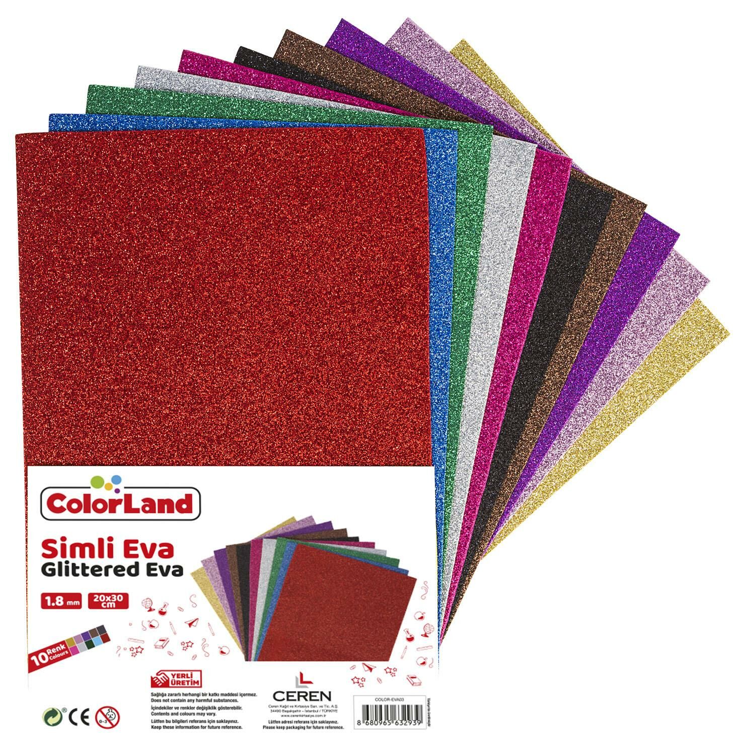 Colorland Simli Eva 1.8 Mm 20X30 Cm