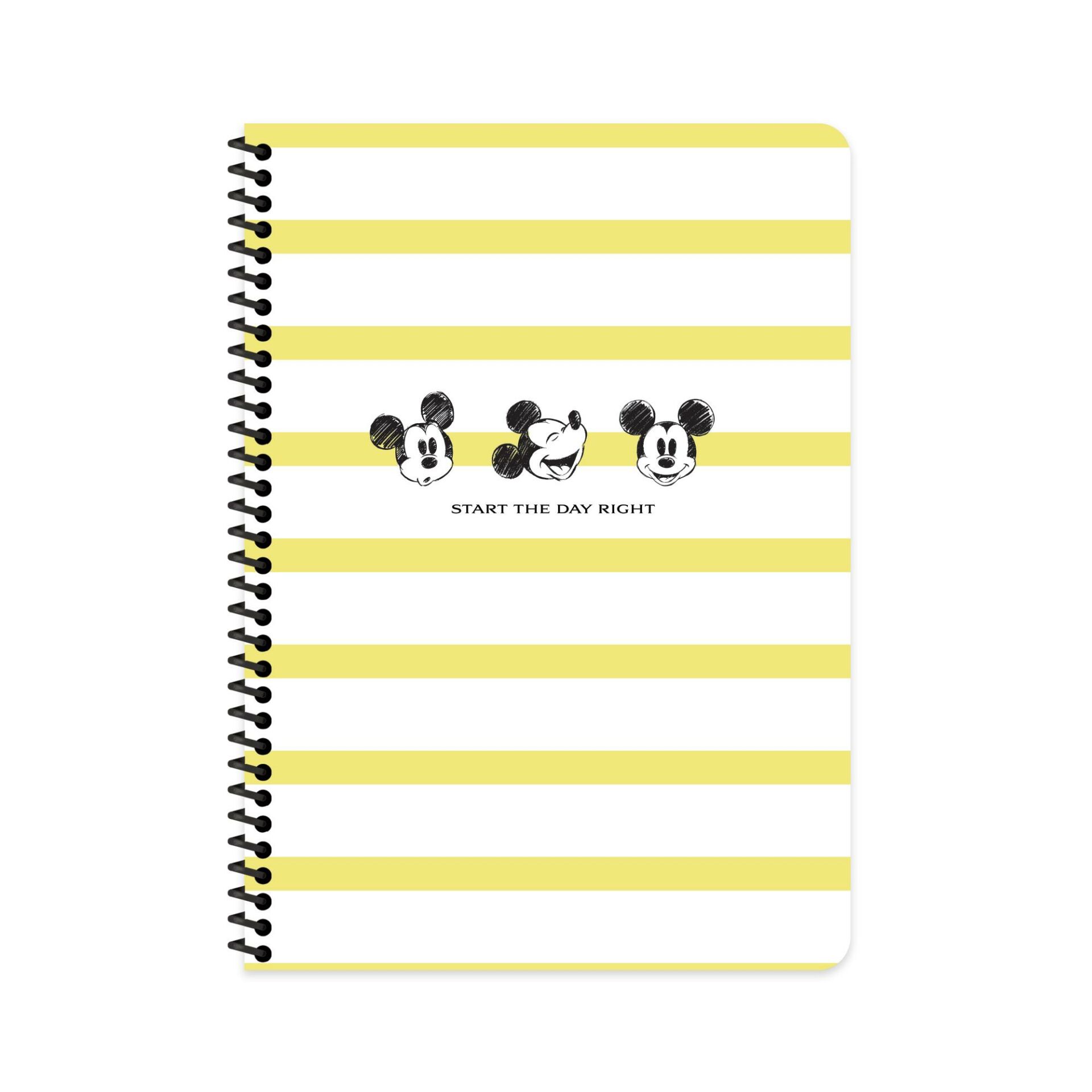 Mickey Mouse 20*28 80 Yaprak Kar. Karton Kapak Spiral