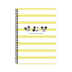 Mickey Mouse 20*28 80 Yaprak Kar. Karton Kapak Spiral