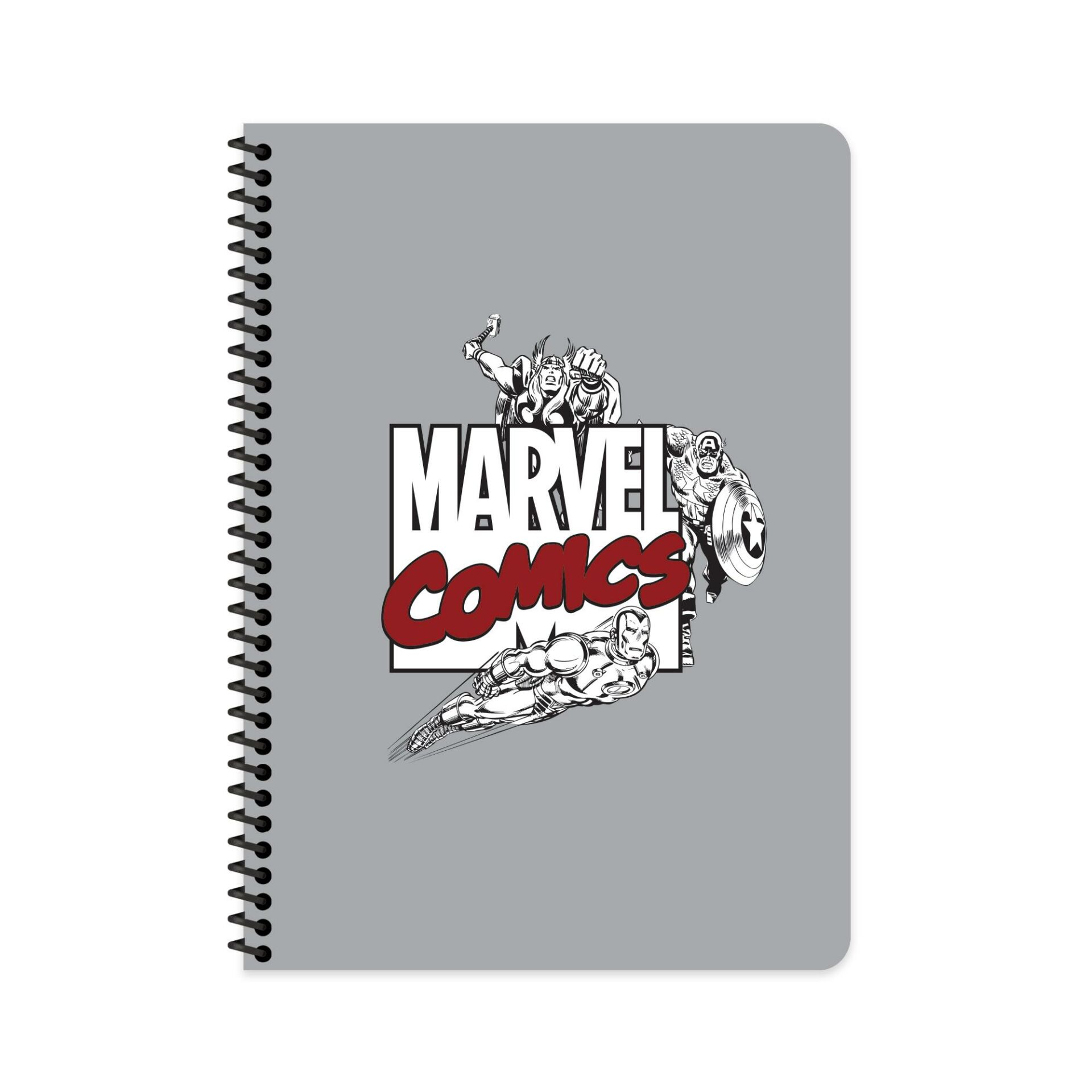 Marvel Seri1 20*28 80 Yaprak Kar. Karton Kapak Spiral