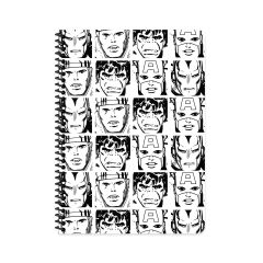 Marvel Seri1 20*28 80 Yaprak Kar. Karton Kapak Spiral