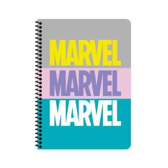 Marvel Seri2 20*28 80 Yaprak Çiz. Karton Kapak Spiral