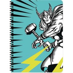 Marvel Seri2 20*28 80 Yaprak Çiz. Karton Kapak Spiral