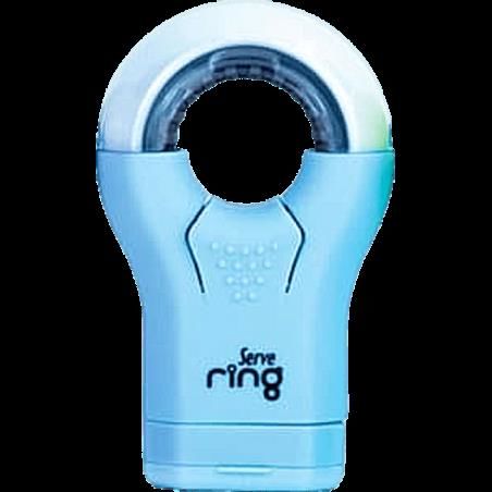 Serve Ring Silgili Kalemtıraş Gok Mavı Tekli