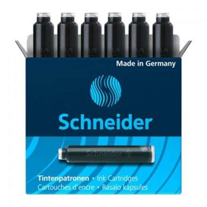 Schneider Kartus 6'Lı Sıyah (60 Ad/10 Ktx6) 6601