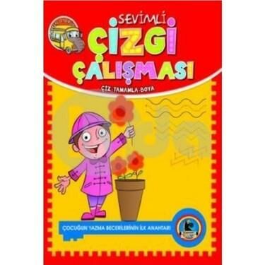 Sevimli Çizgi Çalışması 48 Sayfa Karat