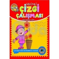 Sevimli Çizgi Çalışması 48 Sayfa Karat