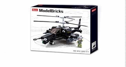 Sluban Model Bricks- Siyah Köpekbalığı