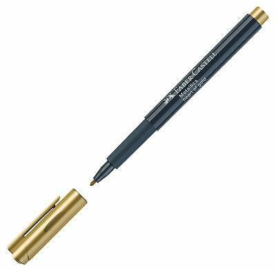 Faber-Castell Metalik Markör Altın