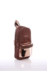 Kaukko Brıght Junıor Bag Kalem Çantası (Aynalı-Kah