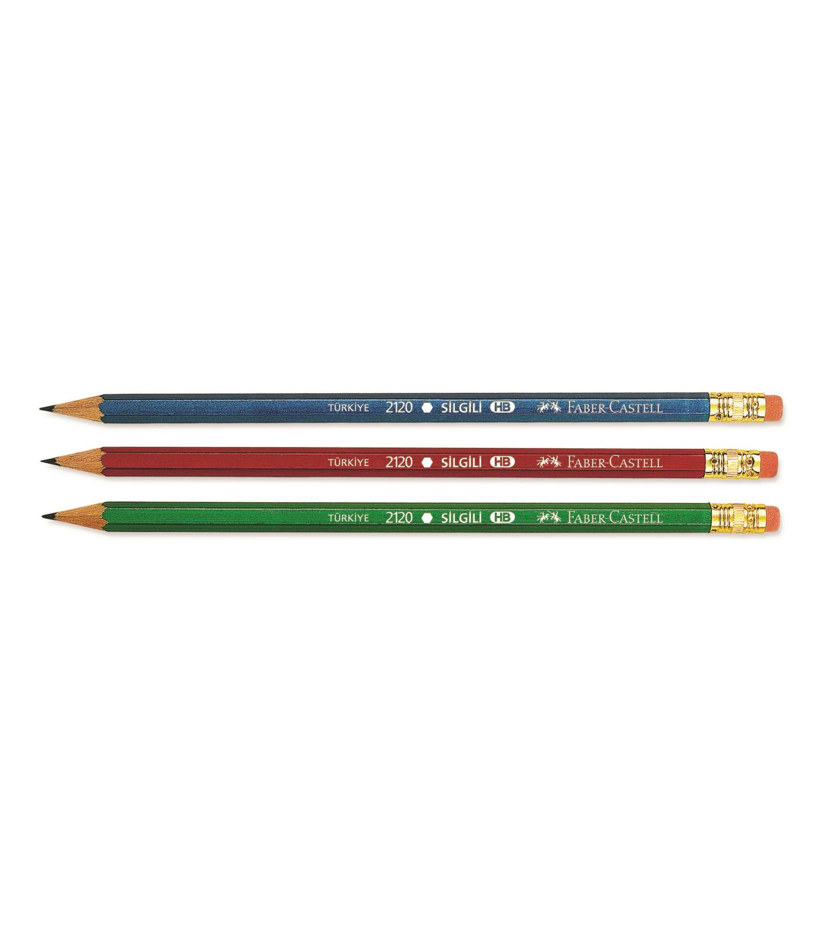 Faber-Castell Pastel Mercanlı Kurşun Kalem Silgi