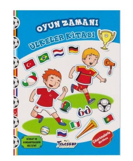 Teleskop Oyun Zamanı Ülkeler Kitabı