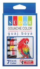 Guaj Boya Set 7X8,5 Ml 7 Li Takım (Tüp)