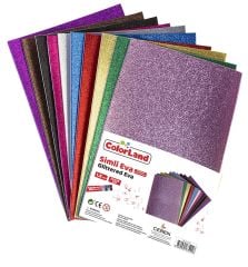 Colorland Simli Yapışkanlı Eva 1.8 Mm 20X30 Cm
