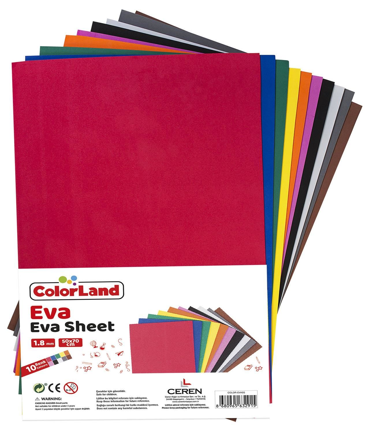 Colorland Eva 50X70Cm 1.8 Mm