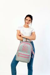 Kaukko Sparkle Sırt Çantası (Gri)