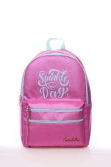Kaukko Sparkle Sırt Çantası (Fuşya)