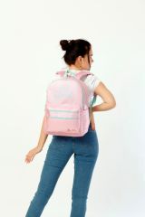 Kaukko Sparkle Sırt Çantası (Açık Pembe)