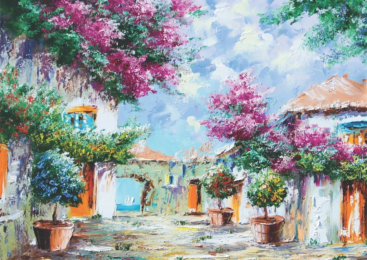 Keskin Color 68*48 1000 Li Yapboz Akdeniz Bahçeleri