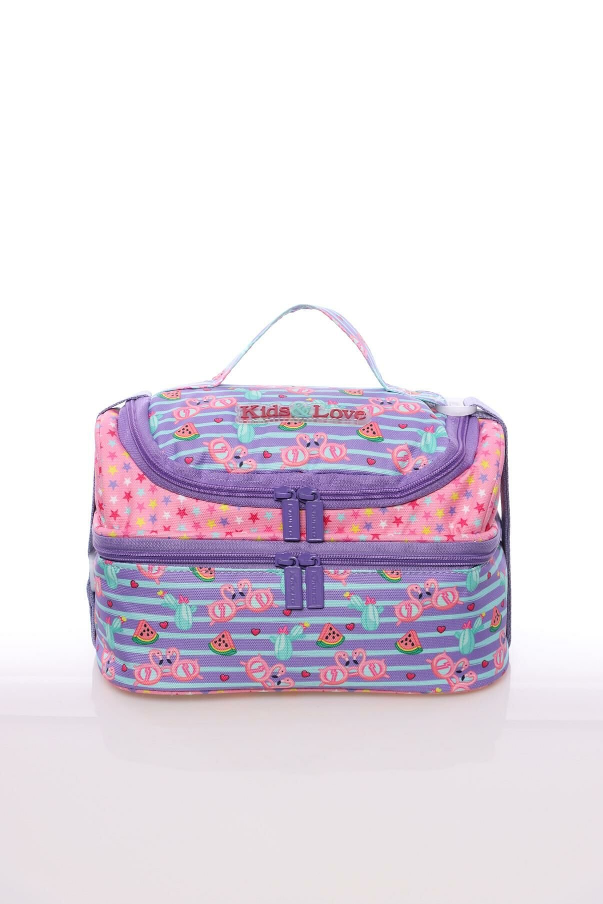 Kids&Love Design Flamingo Beslenme Çantası