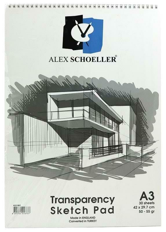 Alex 50/55Gr.A3 30.Lu Spr.Eskiz Blok Alx-863