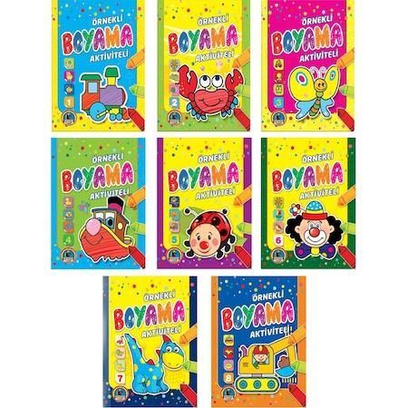 Karatay Aktiviteli Örnekli Boyama 8 Li