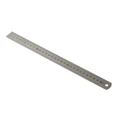 Kraf Çelik Cetvel 30 Cm Inch Ölçülü 530G
