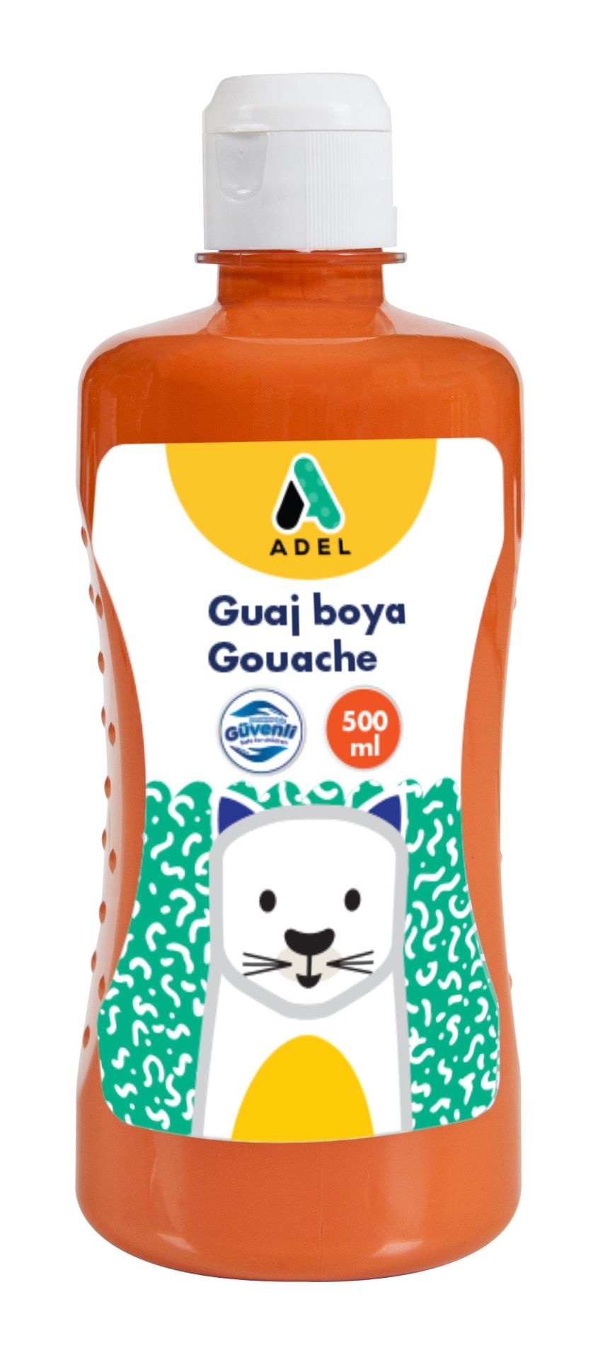 Adel Guaj Boya 500Ml Turuncu