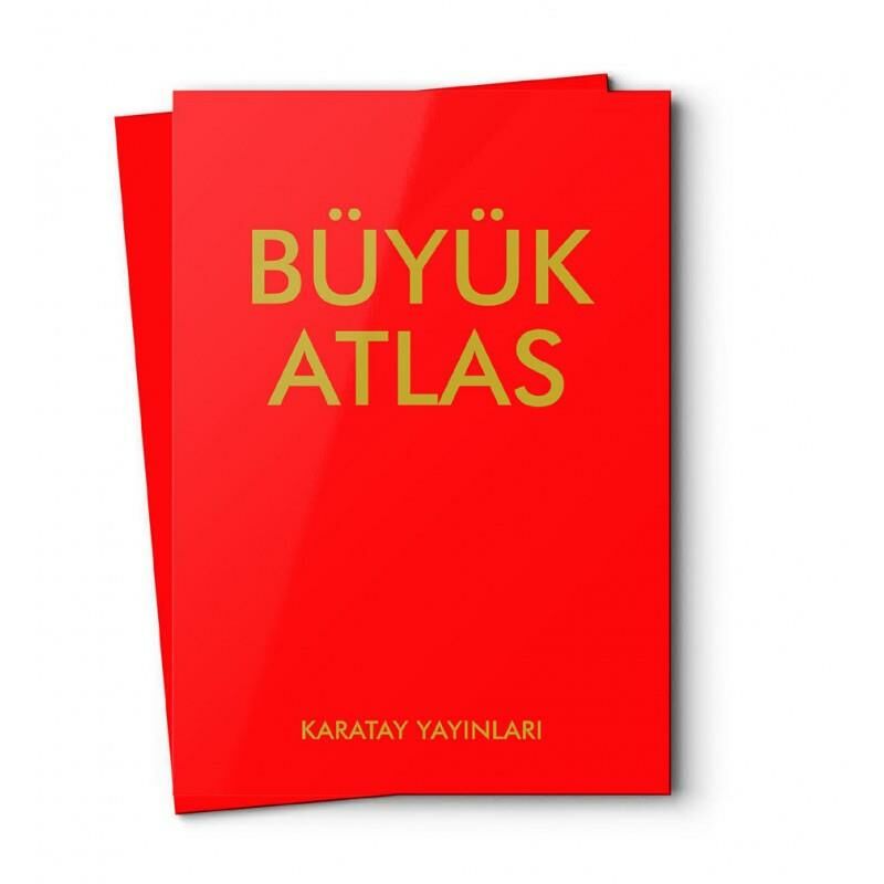 Büyük Atlas - Ciltli (Kırmızı) / Karatay