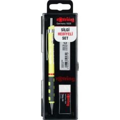 Rotring Tikky Versatil Okul Seti 0.7 Neon Sarı