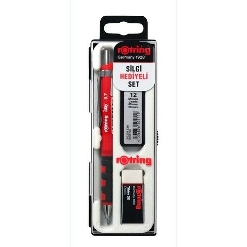 Rotring Tikky Versatil Okul Seti 0.7 Kırmızı