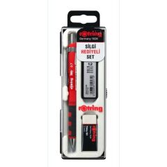 Rotring Tikky Versatil Okul Seti 0.7 Kırmızı