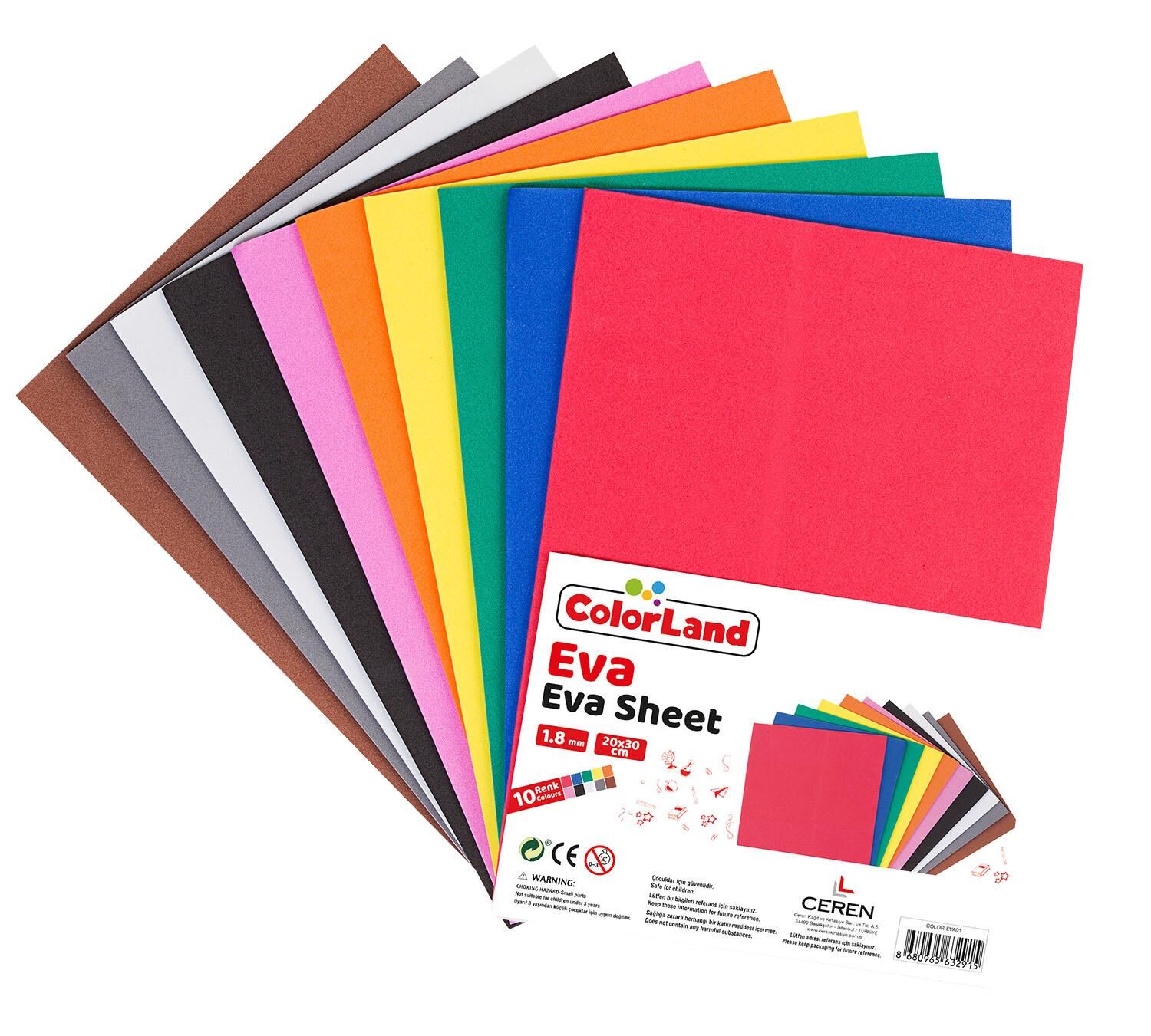 Colorland Eva 1.8 Mm 20X30 Cm