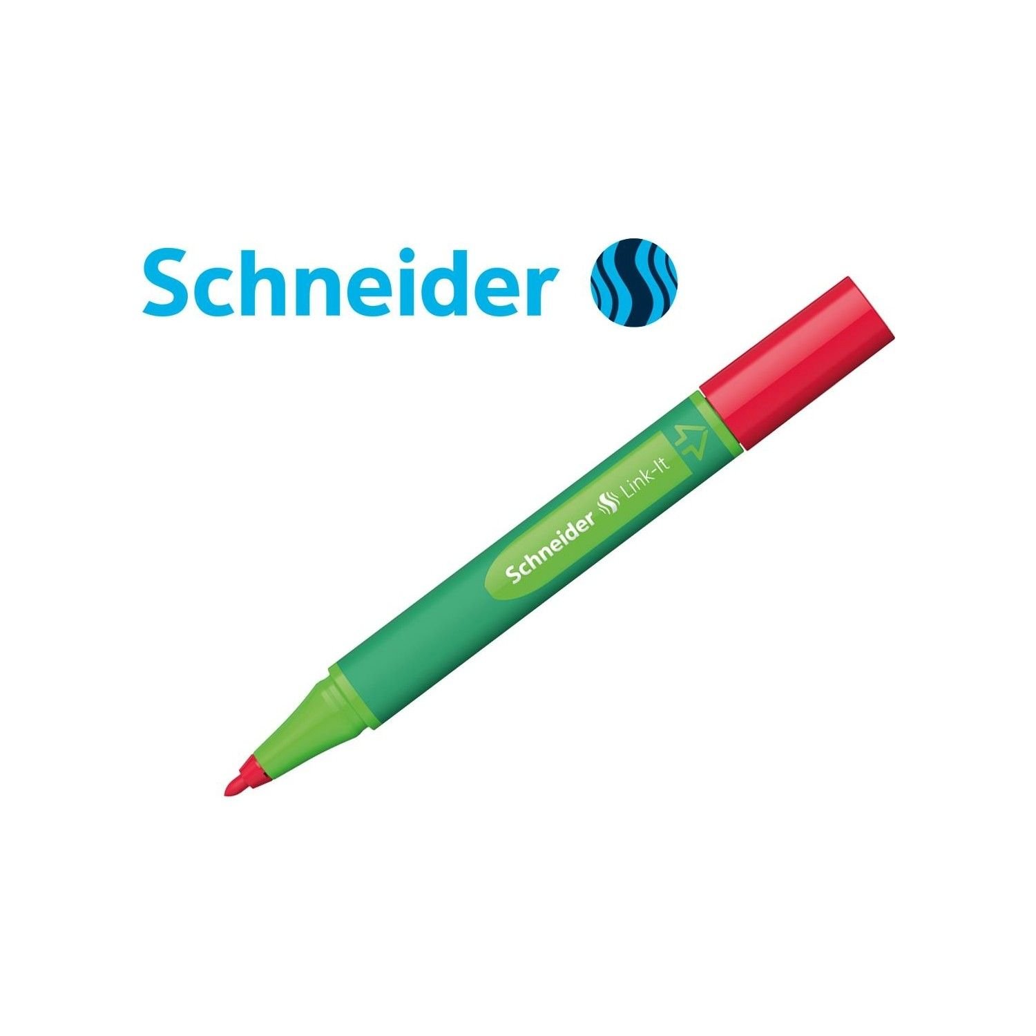 Schneider Link-It Keçe Uçlu Kalem 1,0 Mm Kırmızı