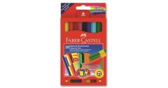 Faber-Castell Eğlenceli Keçeli Kalem 10 R.