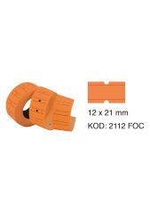 12X21 Mm Tanex Çizgili Flo Turn Fiyat  Etiket 6Lı