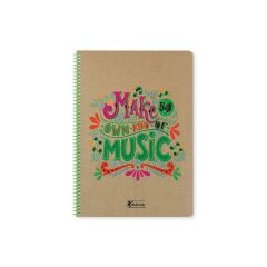 Keskin Color 16,5*22,5 100 Yaprakkareli Doodles S.Kap.Def