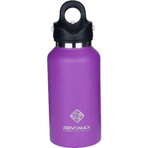 Revomax Paslanmaz Çelik Vakumlu 355 Ml Mor