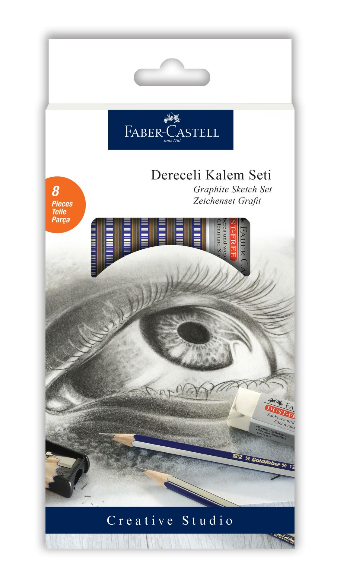 Faber-Castell Goldfaber-Castell Dereceli Kalem Çizim Seti