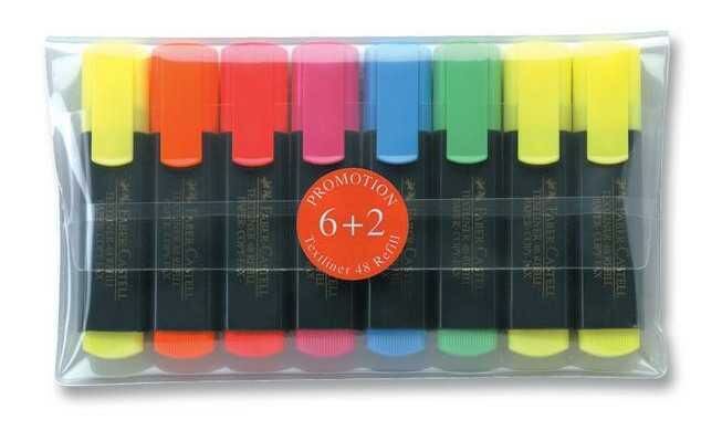 Faber-Castell Fosforlu K. 6+2Li Poşet