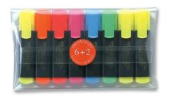 Faber-Castell Fosforlu K. 6+2Li Poşet