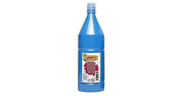 Basic 1000 Cc Şişede Açık Mavi Guaj Boya