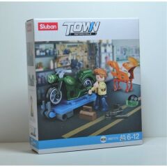 Sluban Town- Retro Motor