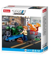 Sluban Town- Retro Motor