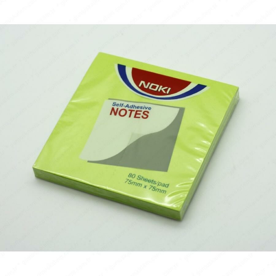 Noki Memo 75*75 Yeşil Postit