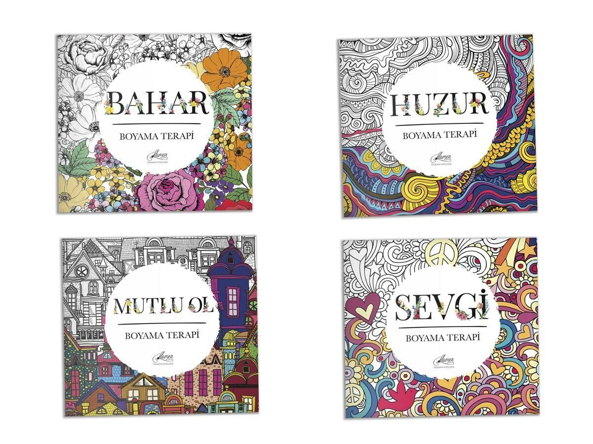 Lilamor Mandala Boyama (Terapi Çeşitleri)