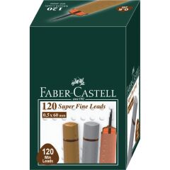 Faber-Castell Grip Min 0.5 2B 60Mm, 120'Li Gümüş