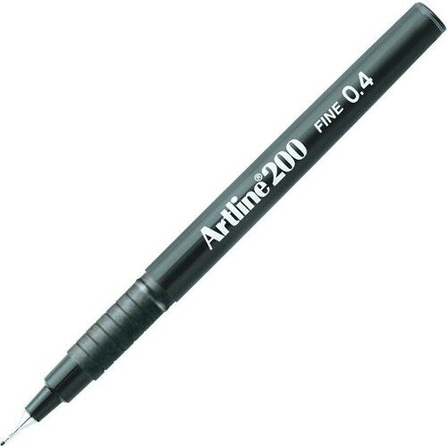 Artline 200N Fine Keçe Uçlu Yazı Kalemi Uç:0,4Mm S