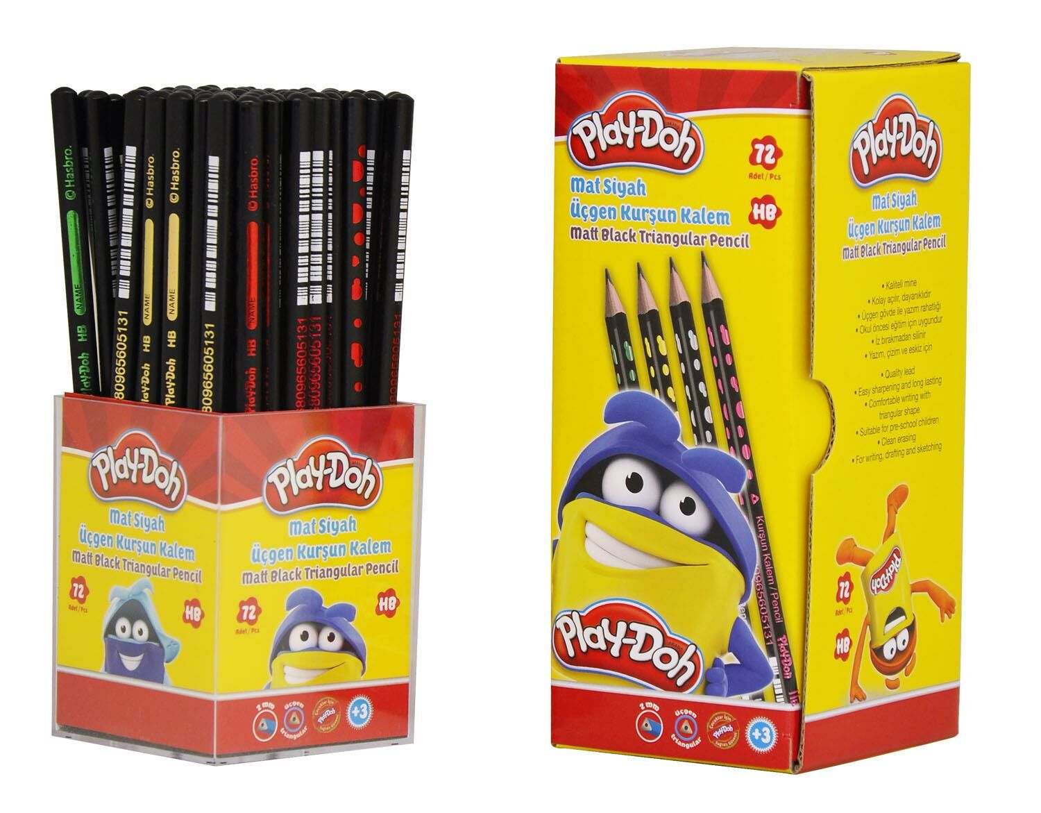 Play-Doh Mat Üçgen Kurşun Kalem